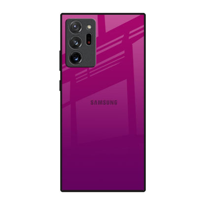 Magenta Gradient Samsung Galaxy Note 20 Ultra Glass Back Cover Online