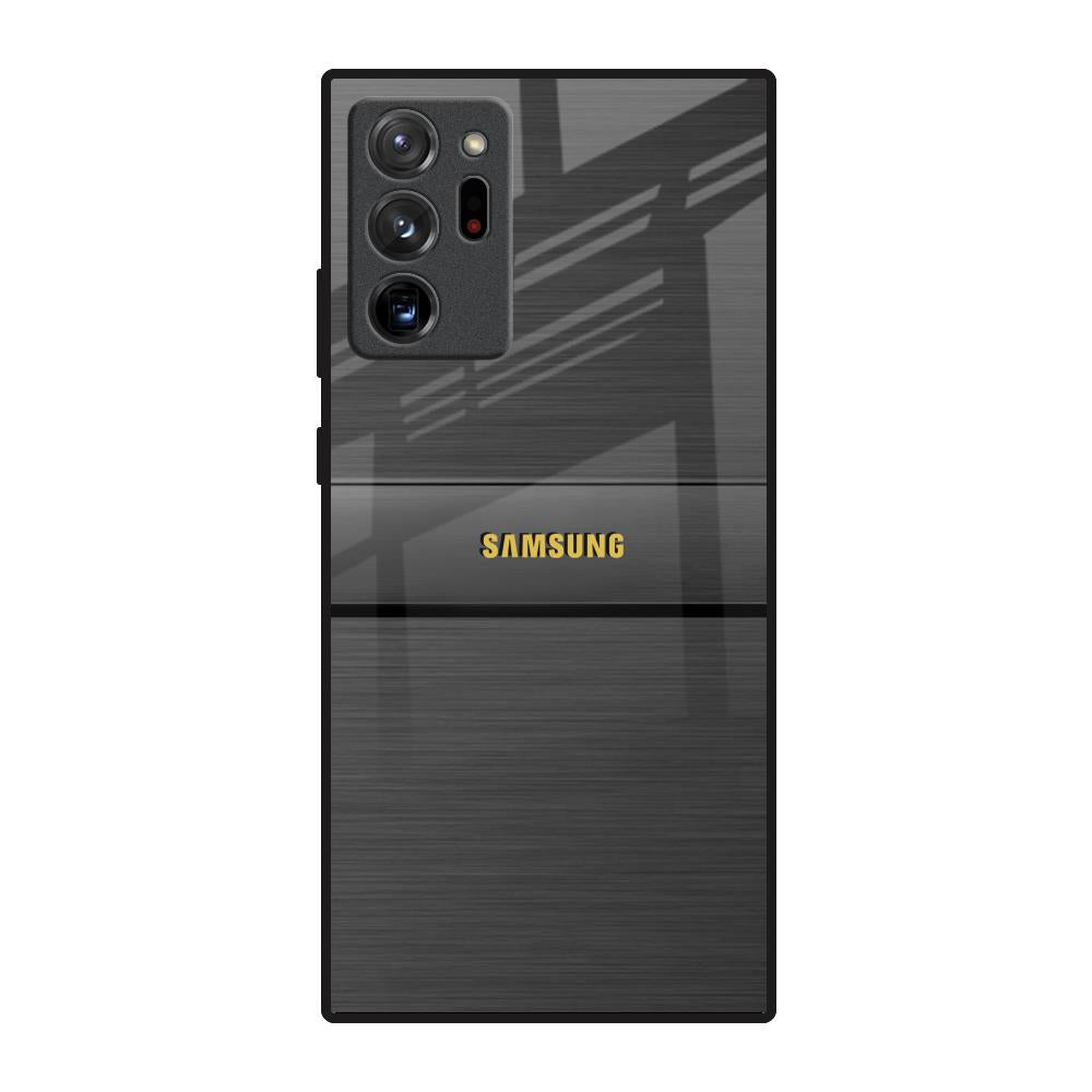 Grey Metallic Glass Samsung Galaxy Note 20 Ultra Glass Back Cover Online