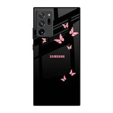 Fly Butterfly Samsung Galaxy Note 20 Ultra Glass Back Cover Online