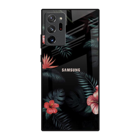 Tropical Art Flower Samsung Galaxy Note 20 Ultra Glass Back Cover Online