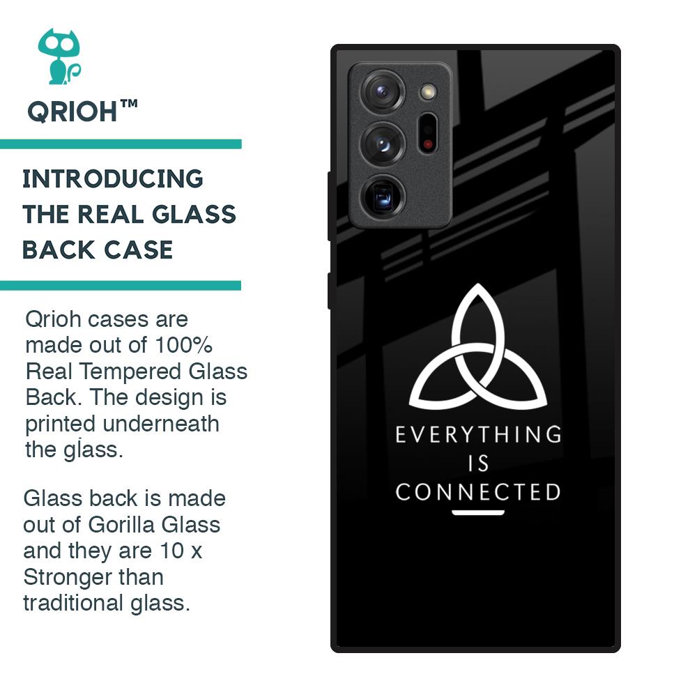 Everything Is Connected Glass Case for Samsung Galaxy Note 20 Ultra