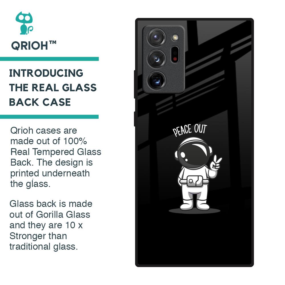 Peace Out Astro Glass Case for Samsung Galaxy Note 20 Ultra