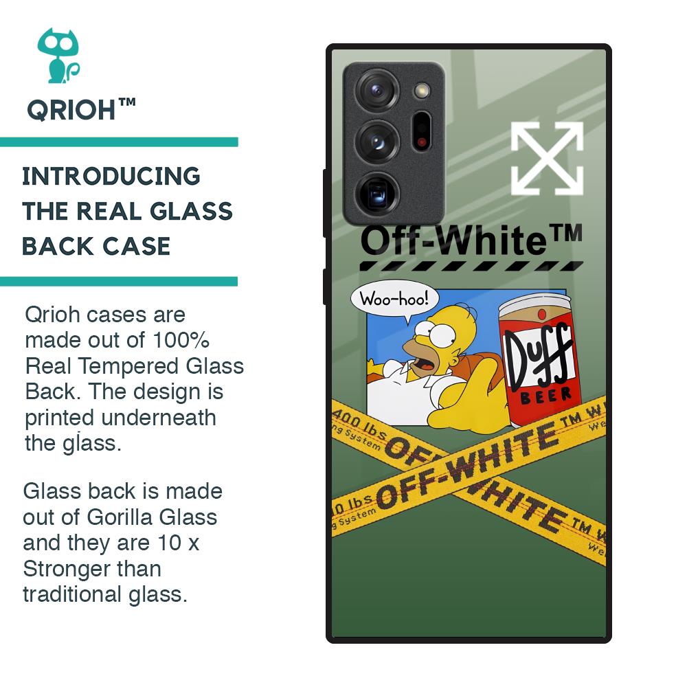 Duff Beer Glass Case for Samsung Galaxy Note 20 Ultra