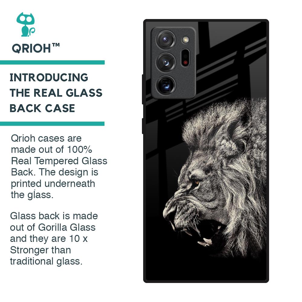 Brave Lion Glass Case for Samsung Galaxy Note 20 Ultra