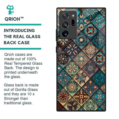 Retro Art Glass Case for Samsung Galaxy Note 20 Ultra