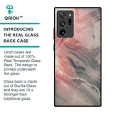 Pink And Grey Marble Glass Case For Samsung Galaxy Note 20 Ultra