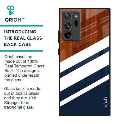 Bold Stripes Glass Case for Samsung Galaxy Note 20 Ultra