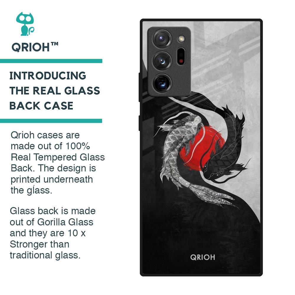 Japanese Art Glass Case for Samsung Galaxy Note 20 Ultra