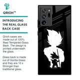 Monochrome Goku Glass Case for Samsung Galaxy Note 20 Ultra