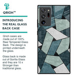 Abstact Tiles Glass Case for Samsung Galaxy Note 20 Ultra