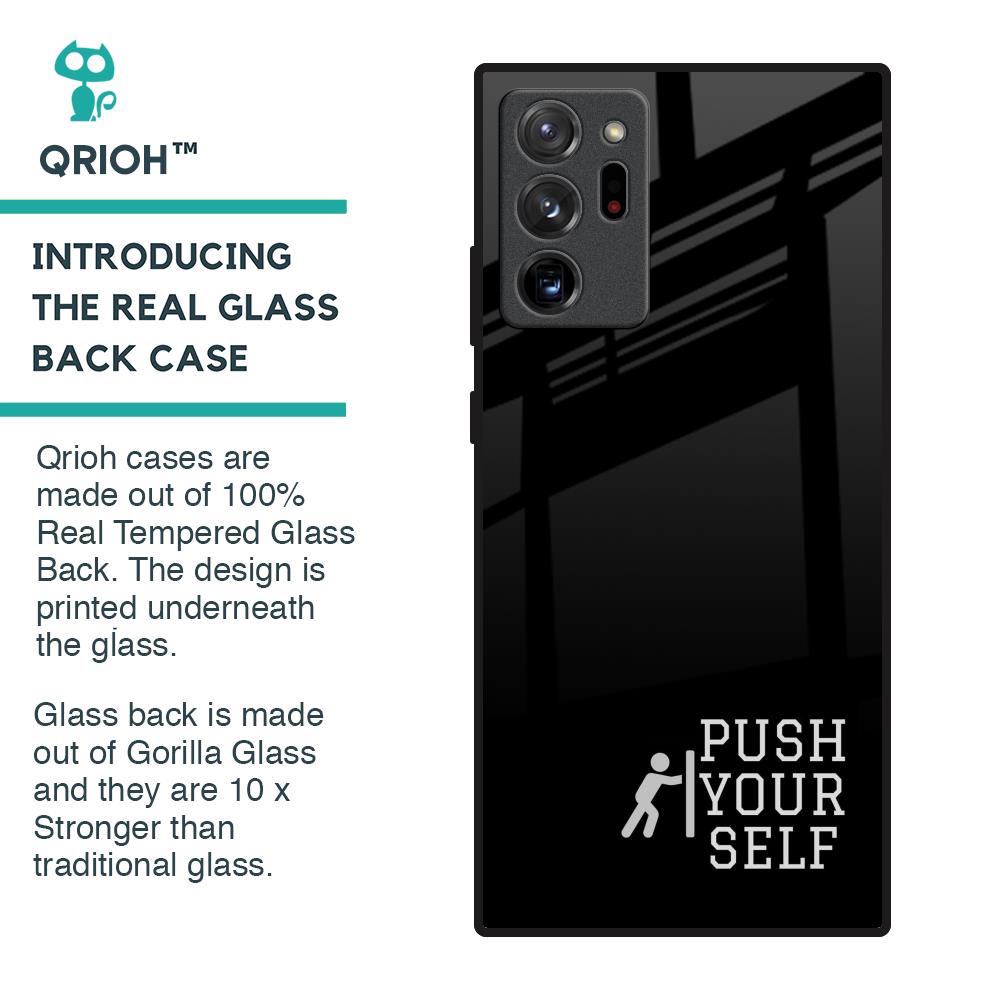 Push Your Self Glass Case for Samsung Galaxy Note 20 Ultra