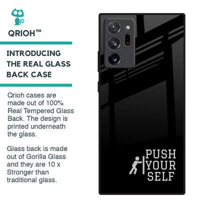 Push Your Self Glass Case for Samsung Galaxy Note 20 Ultra