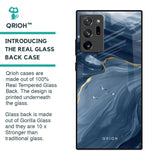 Deep Ocean Marble Glass Case for Samsung Galaxy Note 20 Ultra