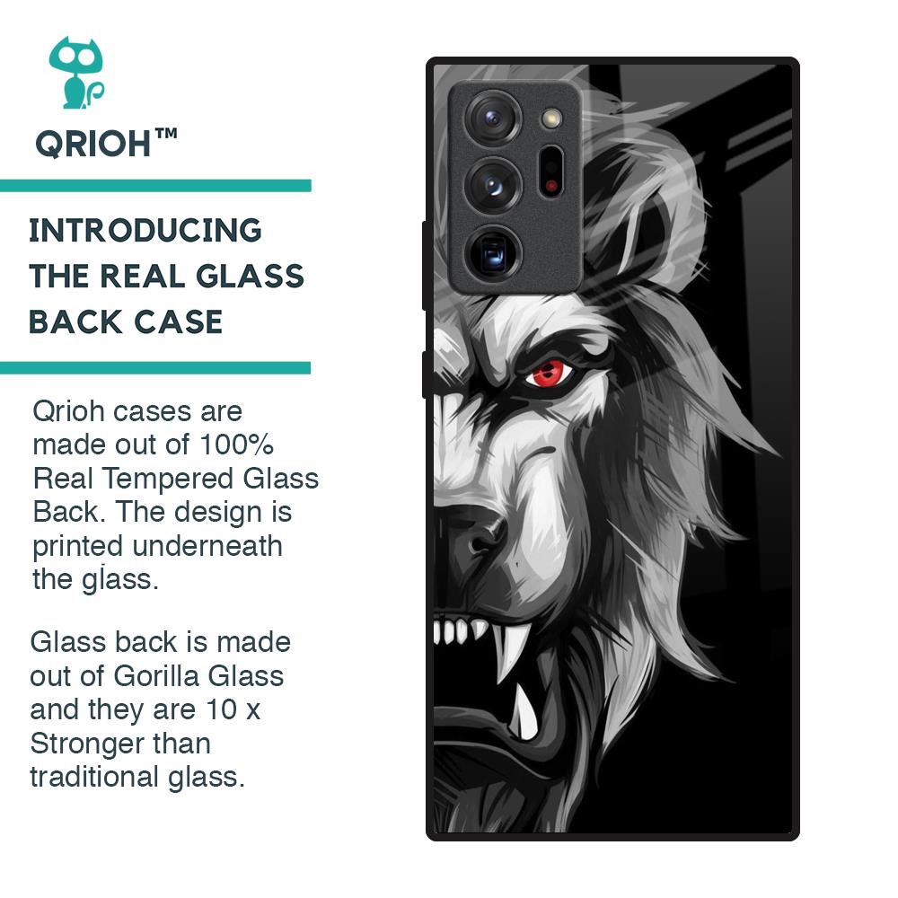 Wild Lion Glass Case for Samsung Galaxy Note 20 Ultra
