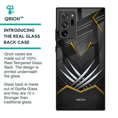 Black Warrior Glass Case for Samsung Galaxy Note 20 Ultra