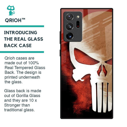 Red Skull Glass Case for Samsung Galaxy Note 20 Ultra