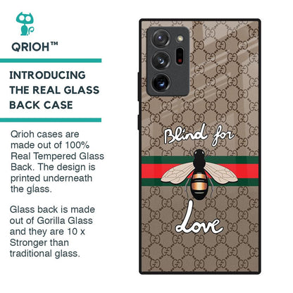 Blind For Love Glass Case for Samsung Galaxy Note 20 Ultra