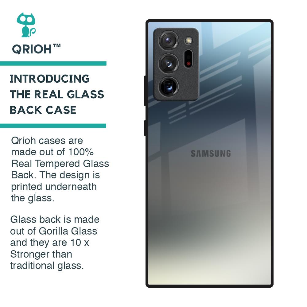 Tricolor Ombre Glass Case for Samsung Galaxy Note 20 Ultra