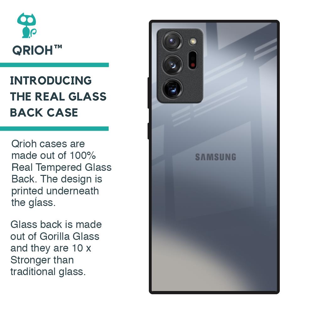 Space Grey Gradient Glass Case for Samsung Galaxy Note 20 Ultra