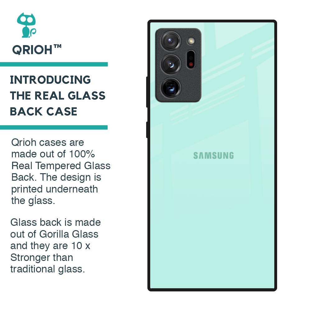 Teal Glass Case for Samsung Galaxy Note 20 Ultra
