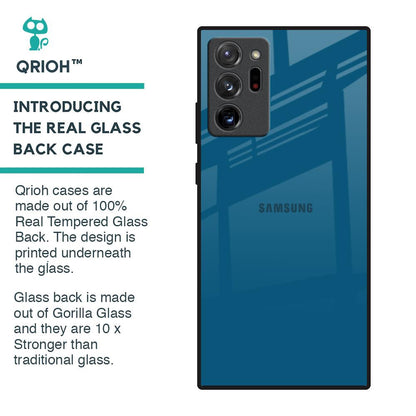 Cobalt Blue Glass Case for Samsung Galaxy Note 20 Ultra
