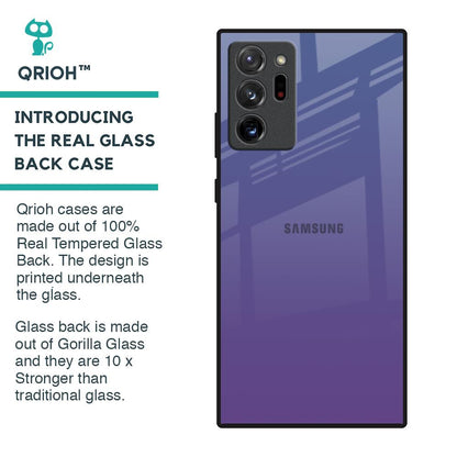 Indigo Pastel Glass Case For Samsung Galaxy Note 20 Ultra