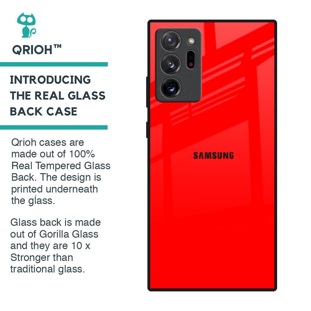 Blood Red Glass Case for Samsung Galaxy Note 20 Ultra