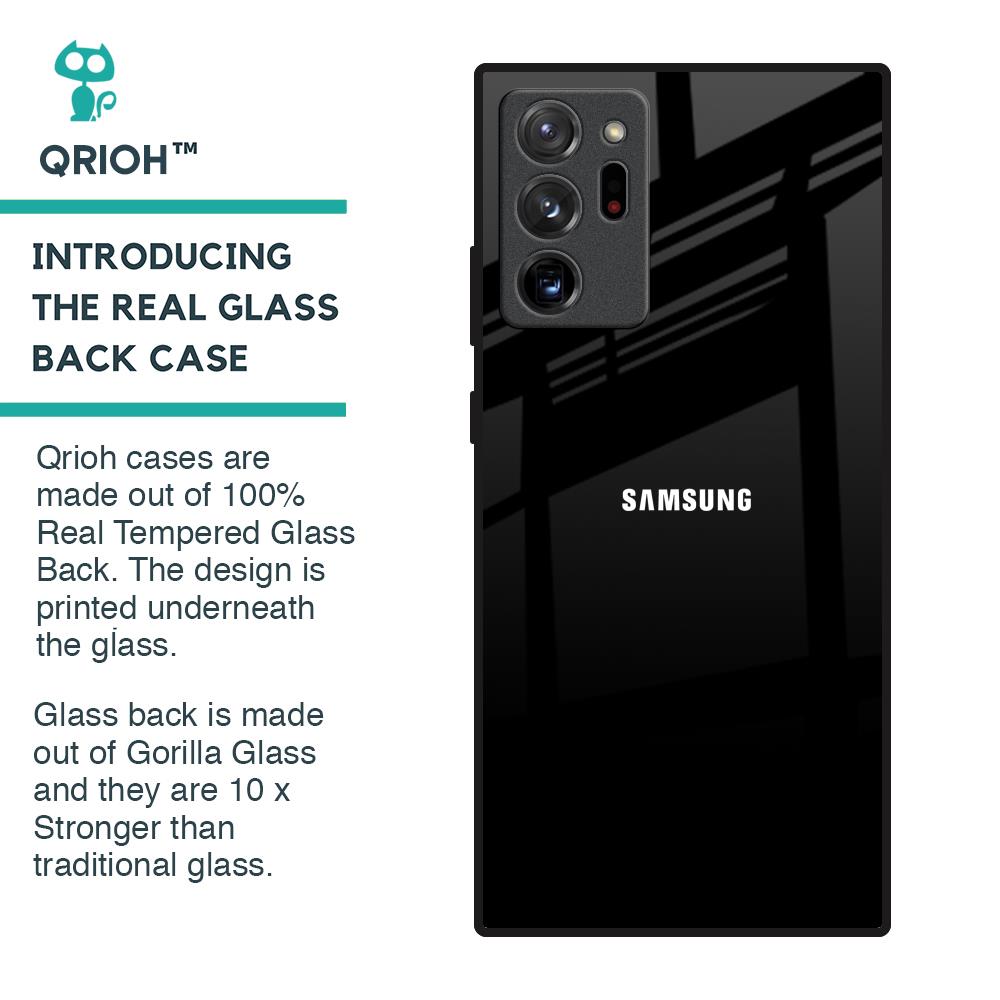 Jet Black Glass Case for Samsung Galaxy Note 20 Ultra