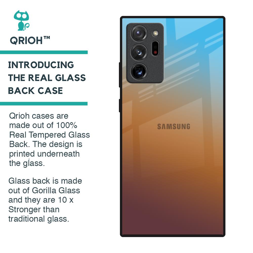 Rich Brown Glass Case for Samsung Galaxy Note 20 Ultra
