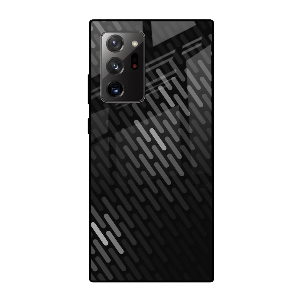 Dark Abstract Pattern Samsung Galaxy Note 20 Ultra Glass Cases & Covers Online