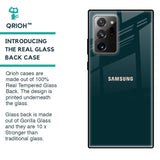Hunter Green Glass Case For Samsung Galaxy Note 20 Ultra