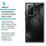 Dark Abstract Pattern Glass Case For Samsung Galaxy Note 20 Ultra
