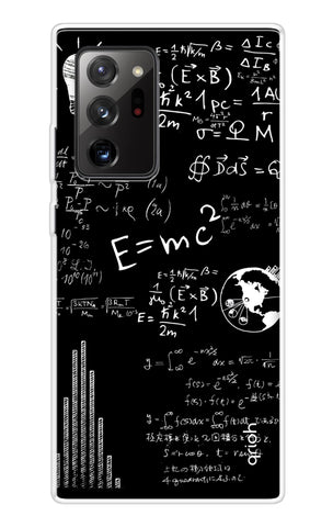 Equation Doodle Samsung Galaxy Note 20 Ultra Back Cover