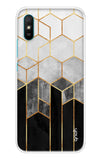 Hexagonal Pattern Redmi 9A Back Cover