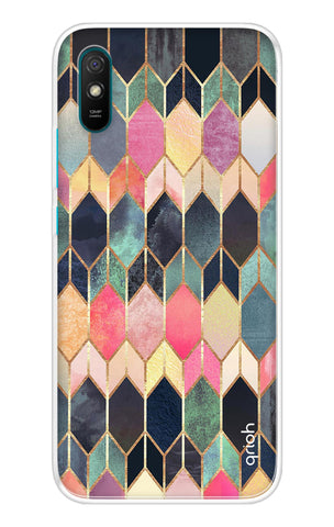 Shimmery Pattern Redmi 9A Back Cover