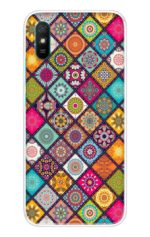 Multicolor Mandala Redmi 9A Back Cover