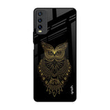Golden Owl Vivo Y20 Glass Back Cover Online