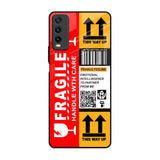 Handle With Care Vivo Y20 Glass Back Cover Online