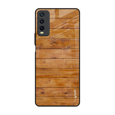 Timberwood Vivo Y20 Glass Back Cover Online