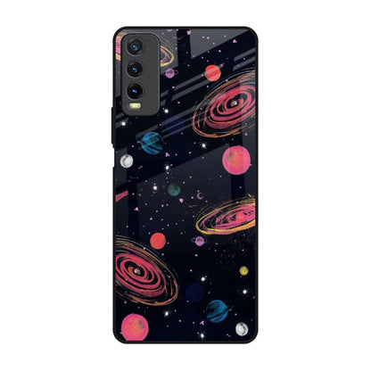 Galaxy In Dream Vivo Y20 Glass Back Cover Online