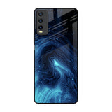 Dazzling Ocean Gradient Vivo Y20 Glass Back Cover Online