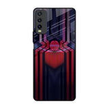 Super Art Logo Vivo Y20 Glass Back Cover Online