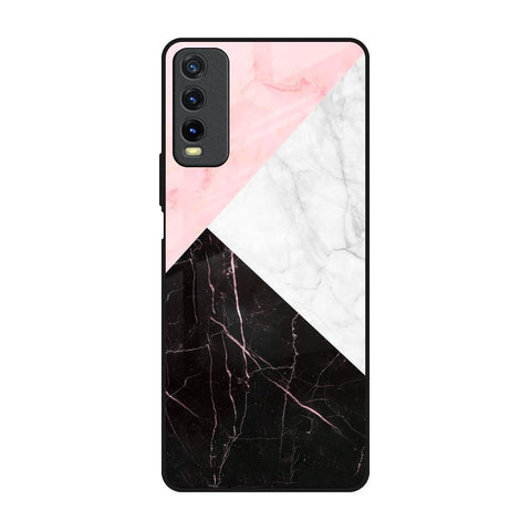 Marble Collage Art Vivo Y20 Glass Back Cover Online