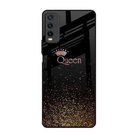 I Am The Queen Vivo Y20 Glass Back Cover Online
