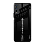 Follow Your Dreams Vivo Y20 Glass Back Cover Online