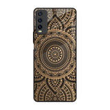 Luxury Mandala Vivo Y20 Glass Back Cover Online