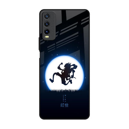 Luffy Nika Vivo Y20 Glass Back Cover Online