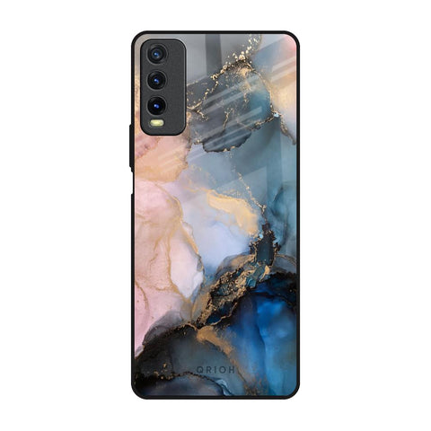 Marble Ink Abstract Vivo Y20 Glass Back Cover Online