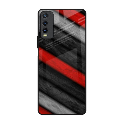 Soft Wooden Texture Vivo Y20 Glass Back Cover Online