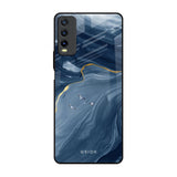 Deep Ocean Marble Vivo Y20 Glass Back Cover Online
